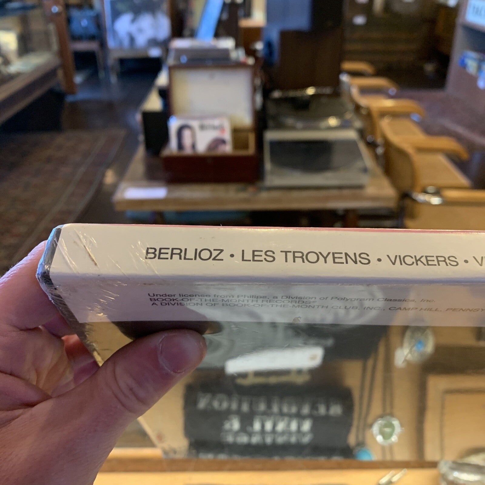 BERLIOZ: Les Troyens-COLIN DAVIS-Royal Opera House Vickers-PHILIPS-5 LP- SEALED!