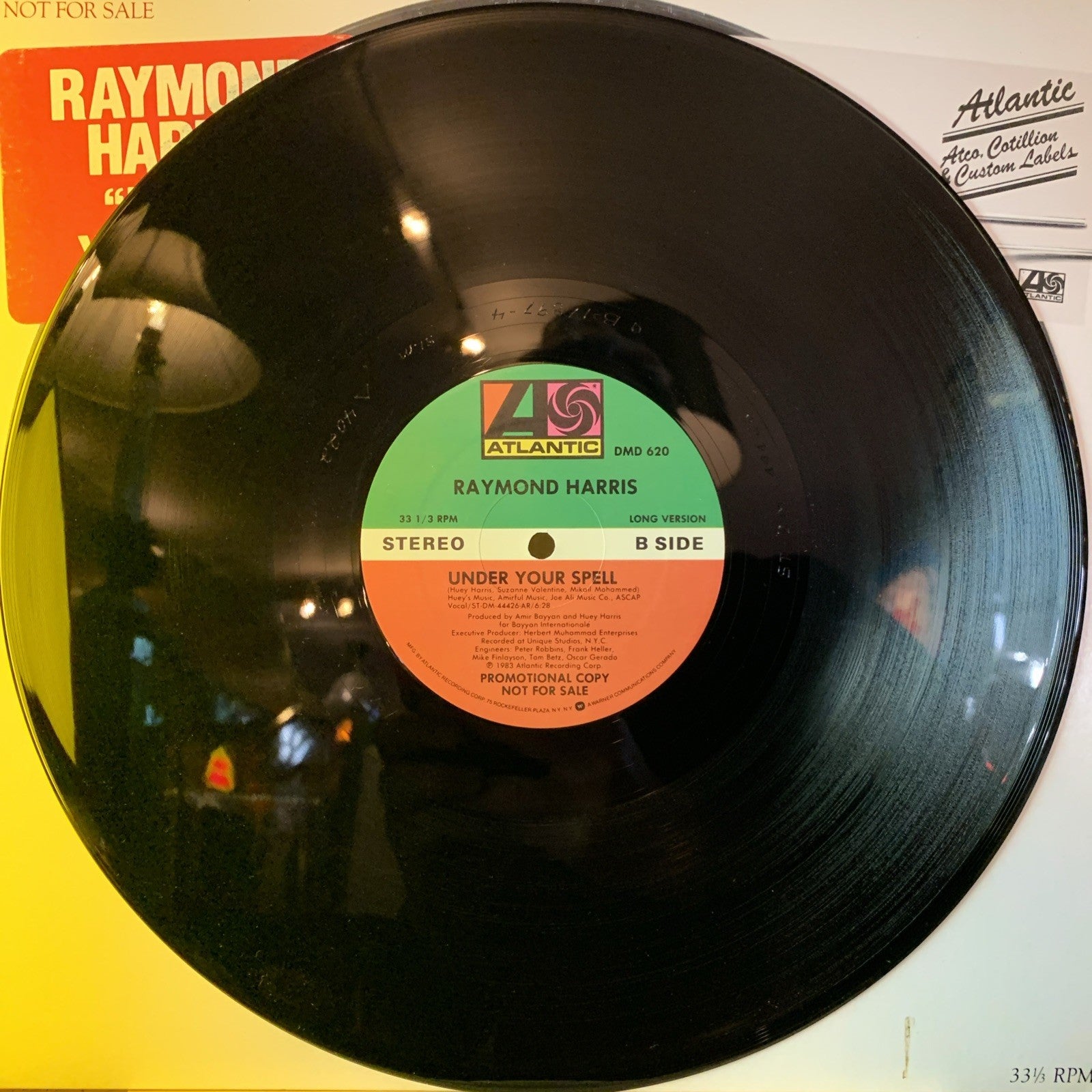Raymond Harris – Under Your Spell - Atlantic ‎– DMD 620 - 12” Promo - NM (M-)
