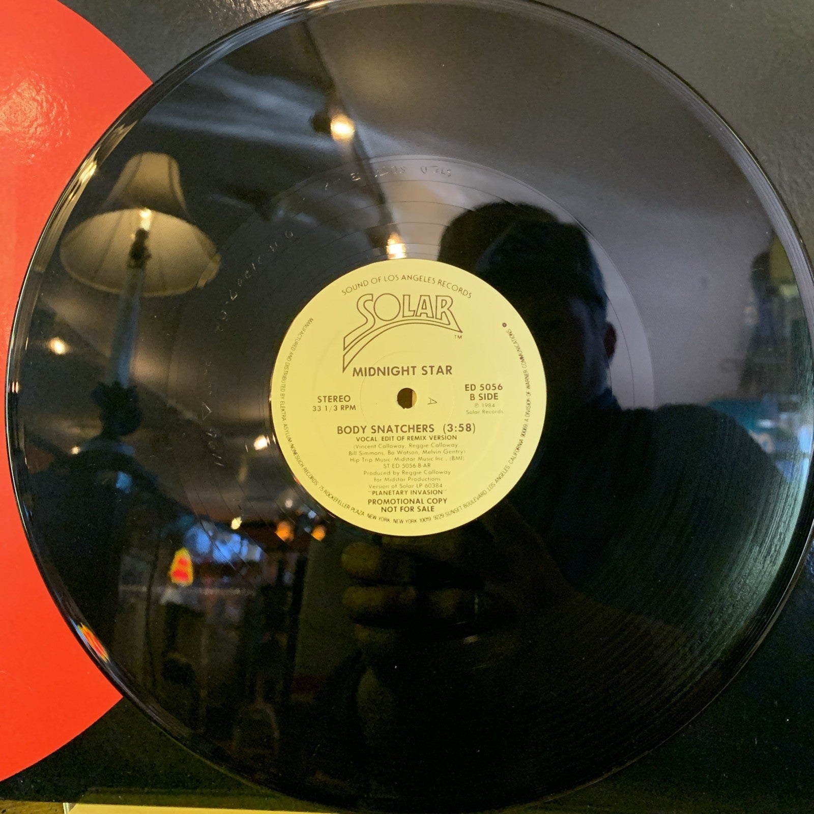 Midnight Star ‎– Body Snatchers -  Solar ‎– ED 5056 - 12” Promo - NEAR MINT+