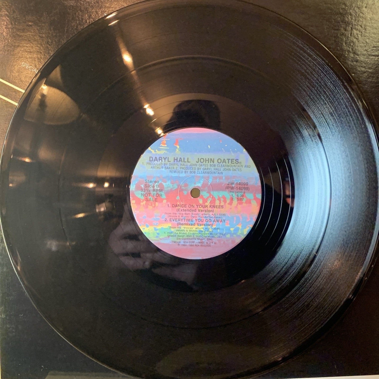 Daryl Hall & John Oates – Possession Obsession - RCA – JW-14099 - 12” Promo - NM