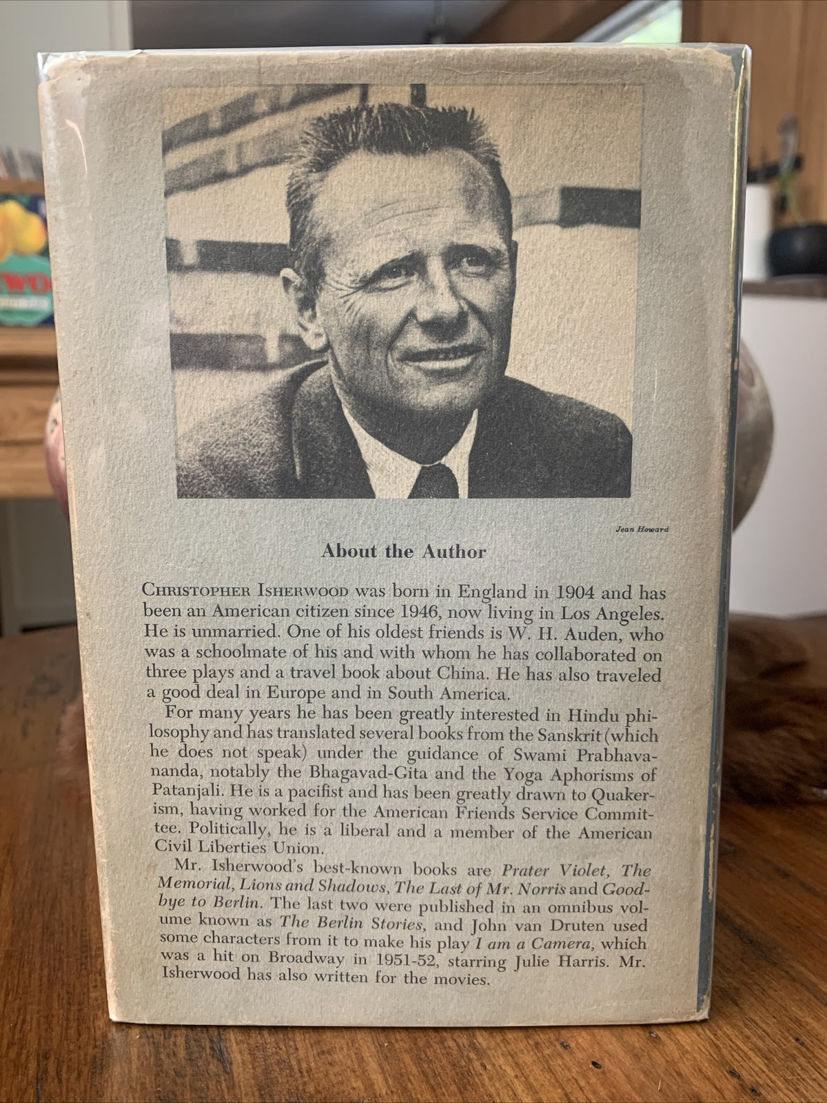 The World in the Evening Christopher Isherwood Singed First Edition (1954)