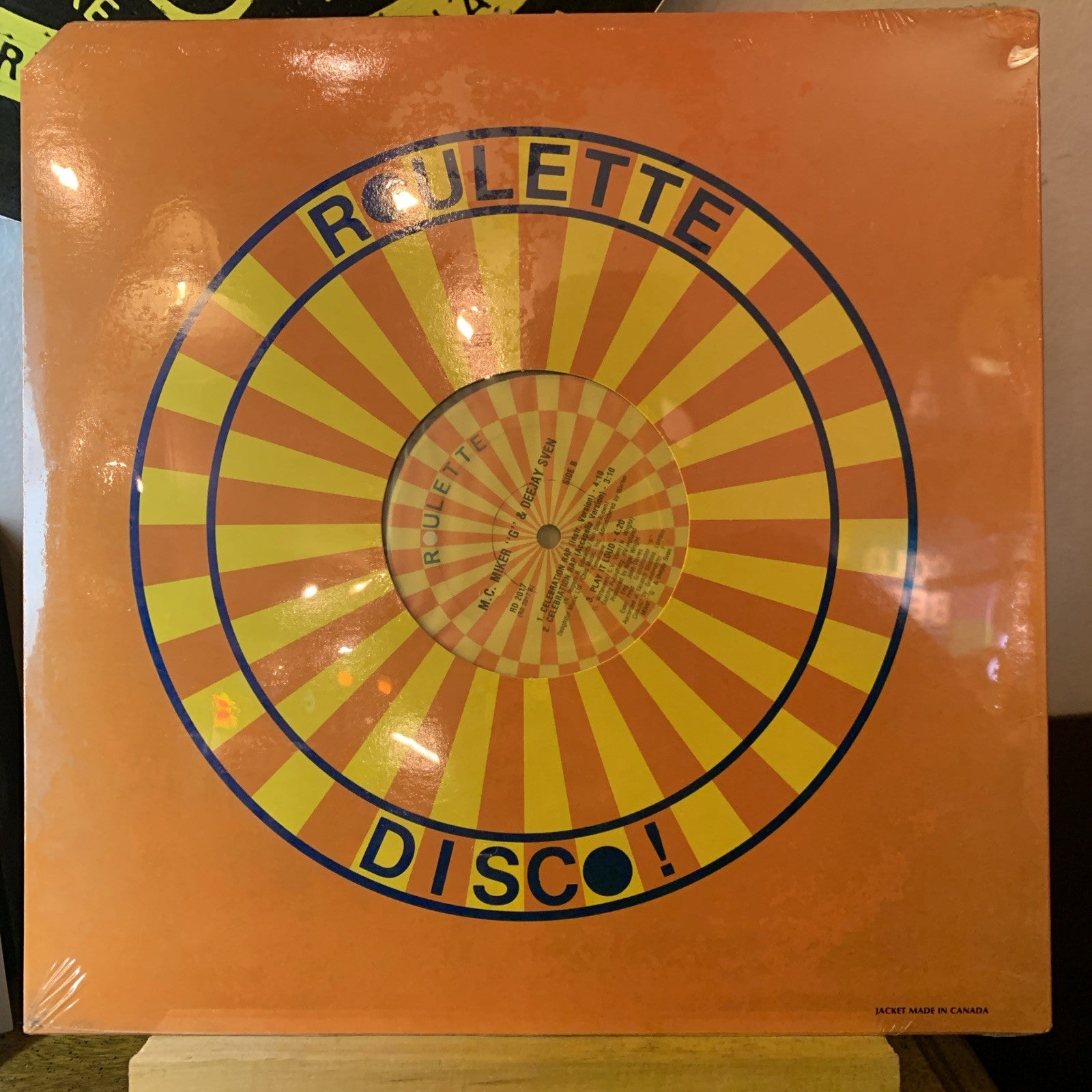 MC Miker G. & DJ Sven – Celebration Rap - Roulette – RD 2017 - SEALED