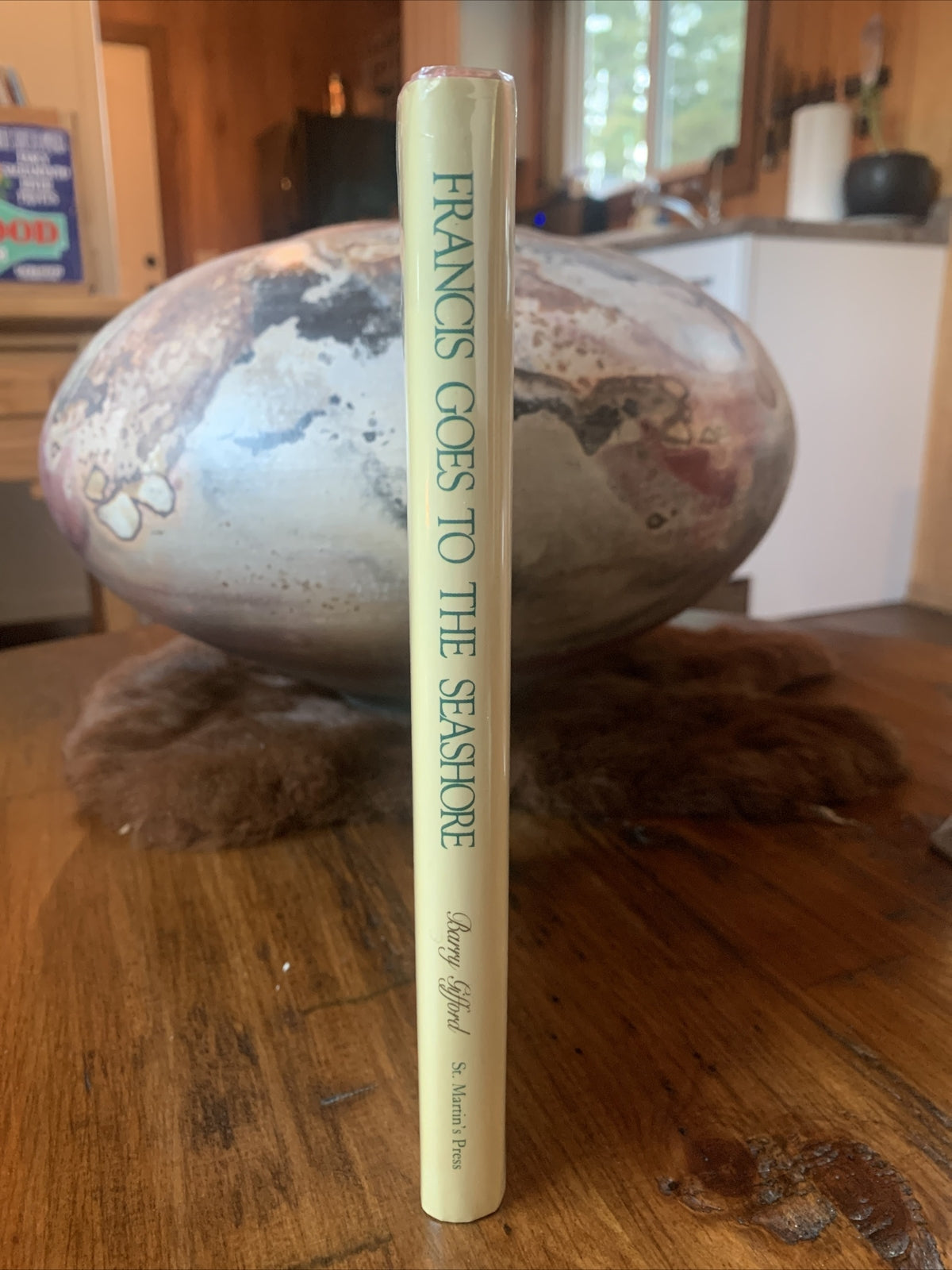 Barry Gifford Francis Goes To The Seashore Signed & Inscribed First Edition 1982