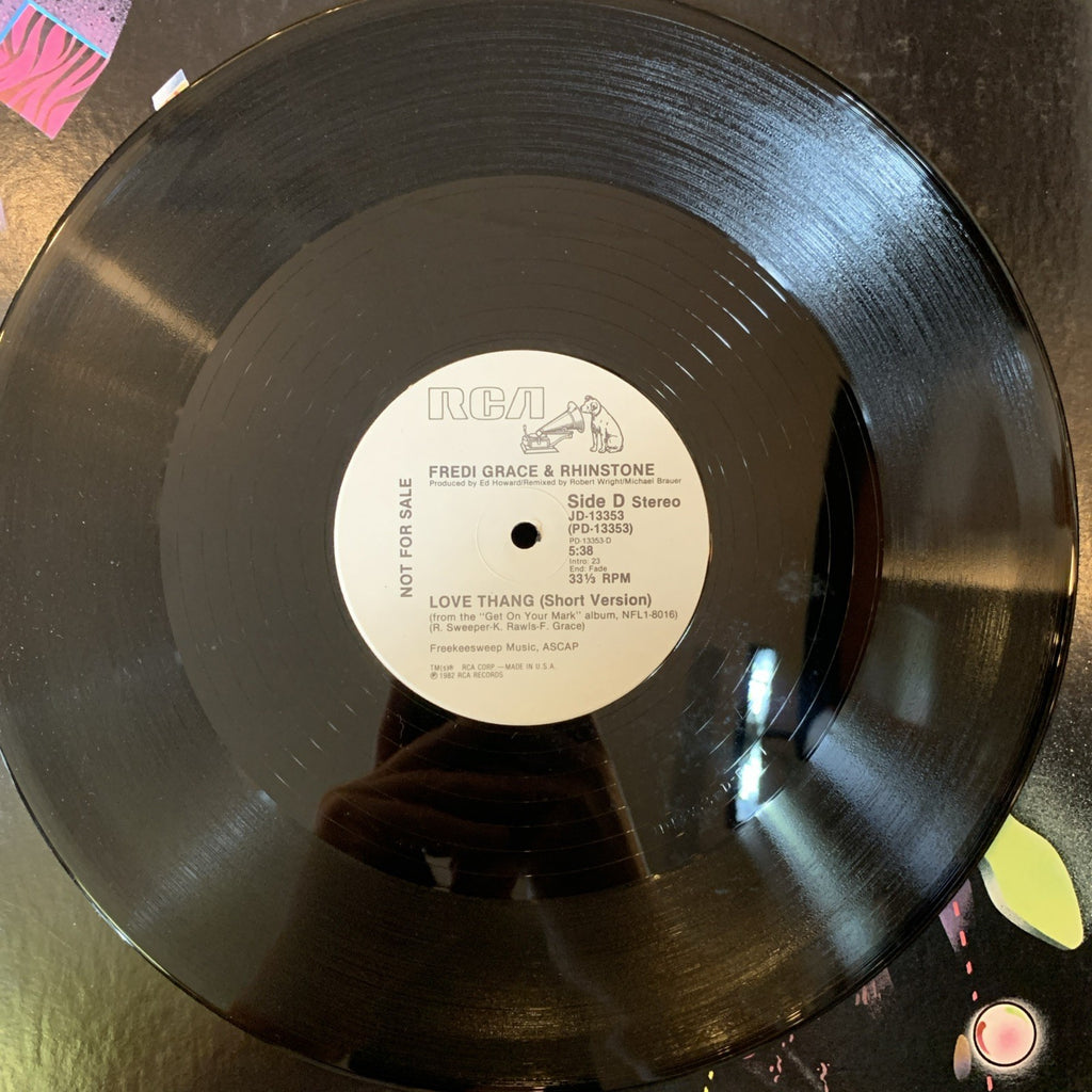 Fredi Grace & Rhinstone – Love Thang - RCA – JD-13353 - PROMO - NEAR MINT+
