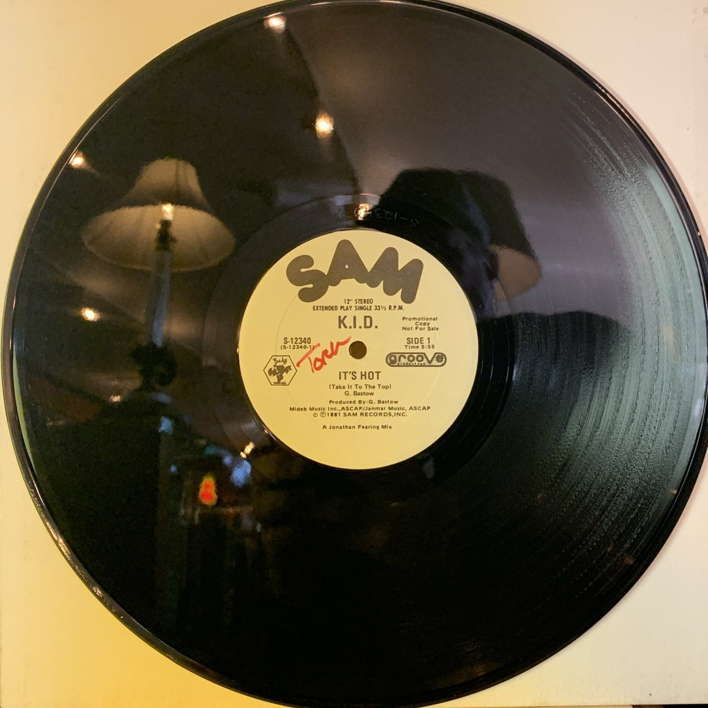 K.I.D. – Hupendi Muziki Wangu? ! / It's Hot - Sam Records – 12” Promo - NM (M-)