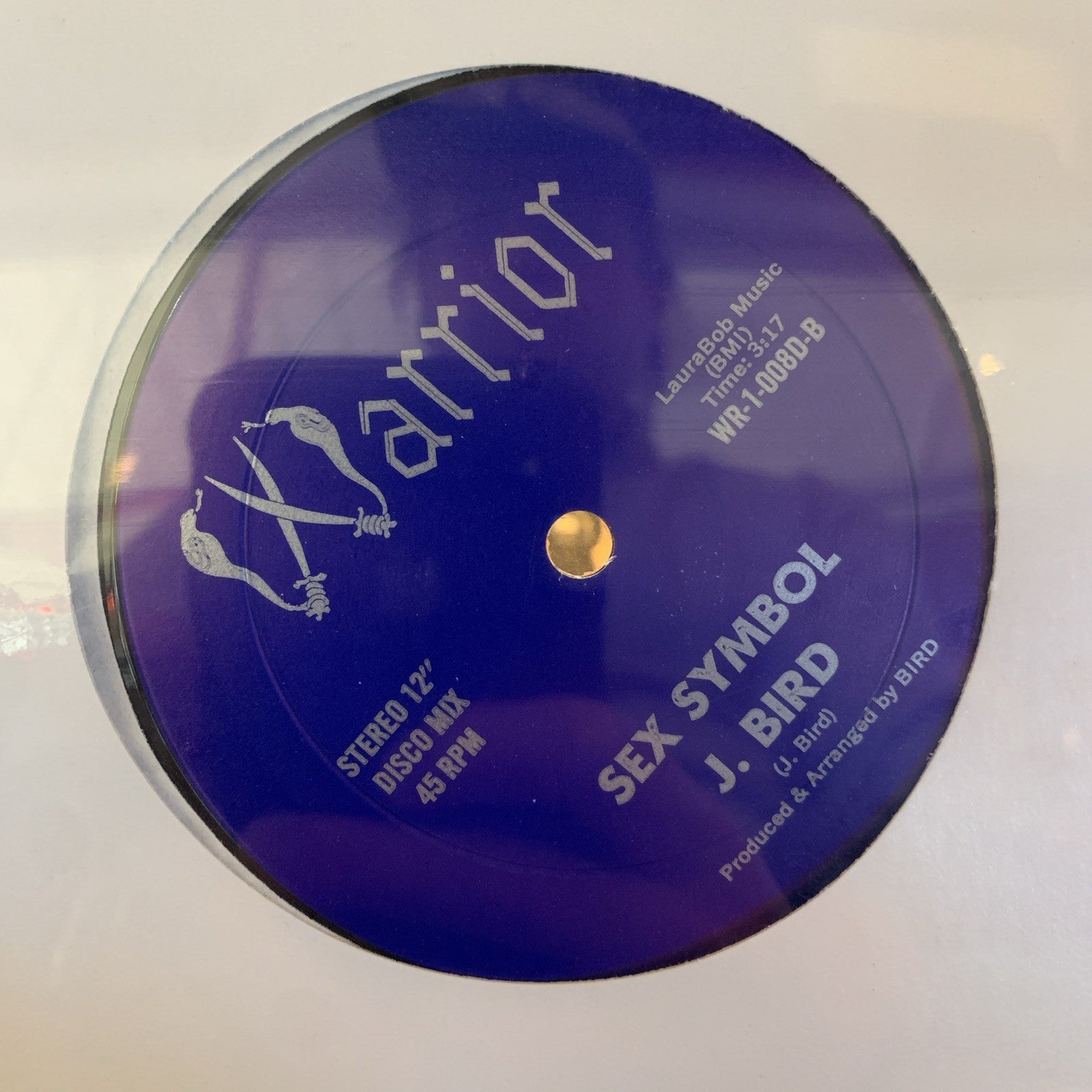 J. Bird Body Harmony b/w Sex Symbol New Factory ealed 12" Record 1984 Electronic