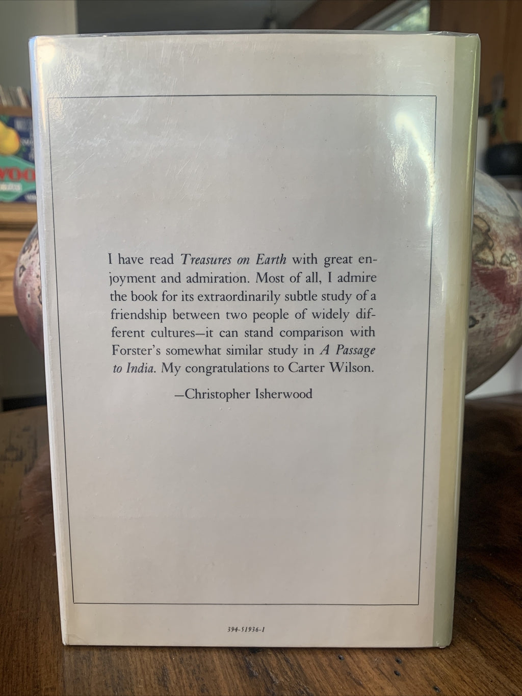 Carter Wilson Treasures On Earth Signed First Edition (1981)