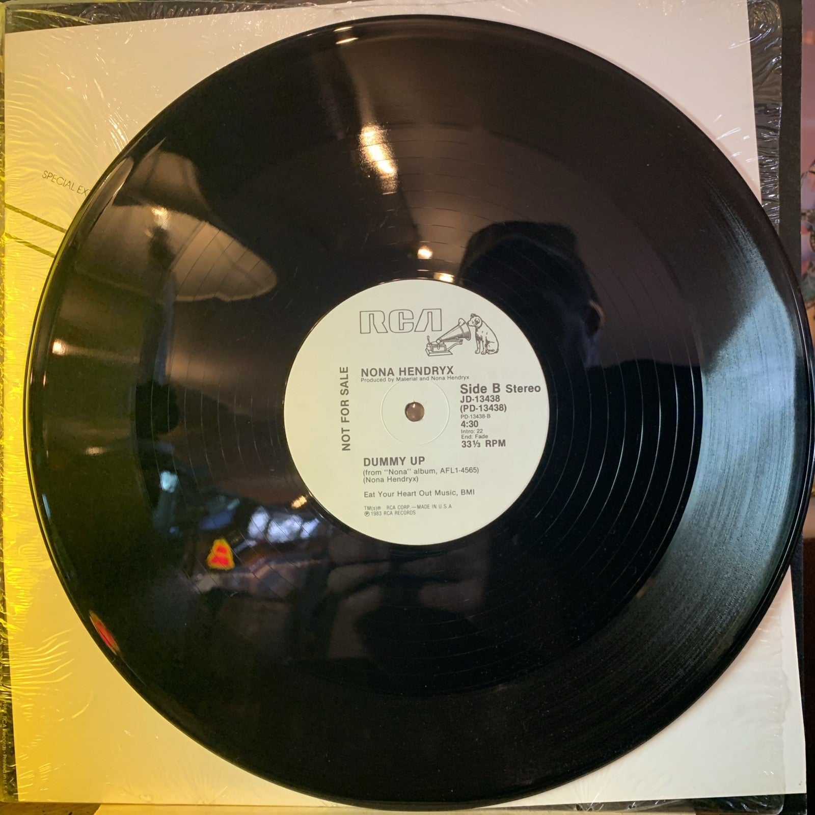 Nona Hendryx ‎– Keep It Confidential - RCA Victor ‎– JD-13438 12” Promo NM (M-)