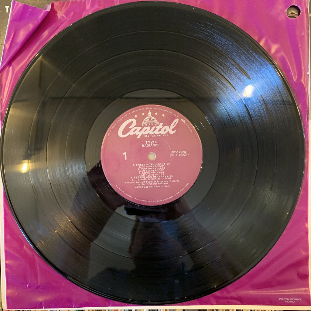 Tyzik ‎– Radiance - Signed Copy! VG/NM