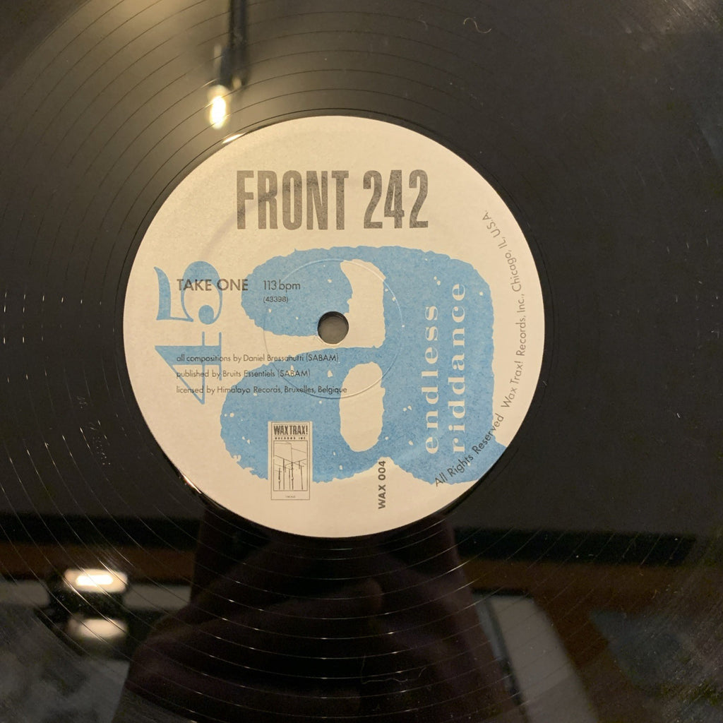 Front 242 ‎– Endless Riddance - Wax Trax! Records ‎– WAX 004 - EX/NM