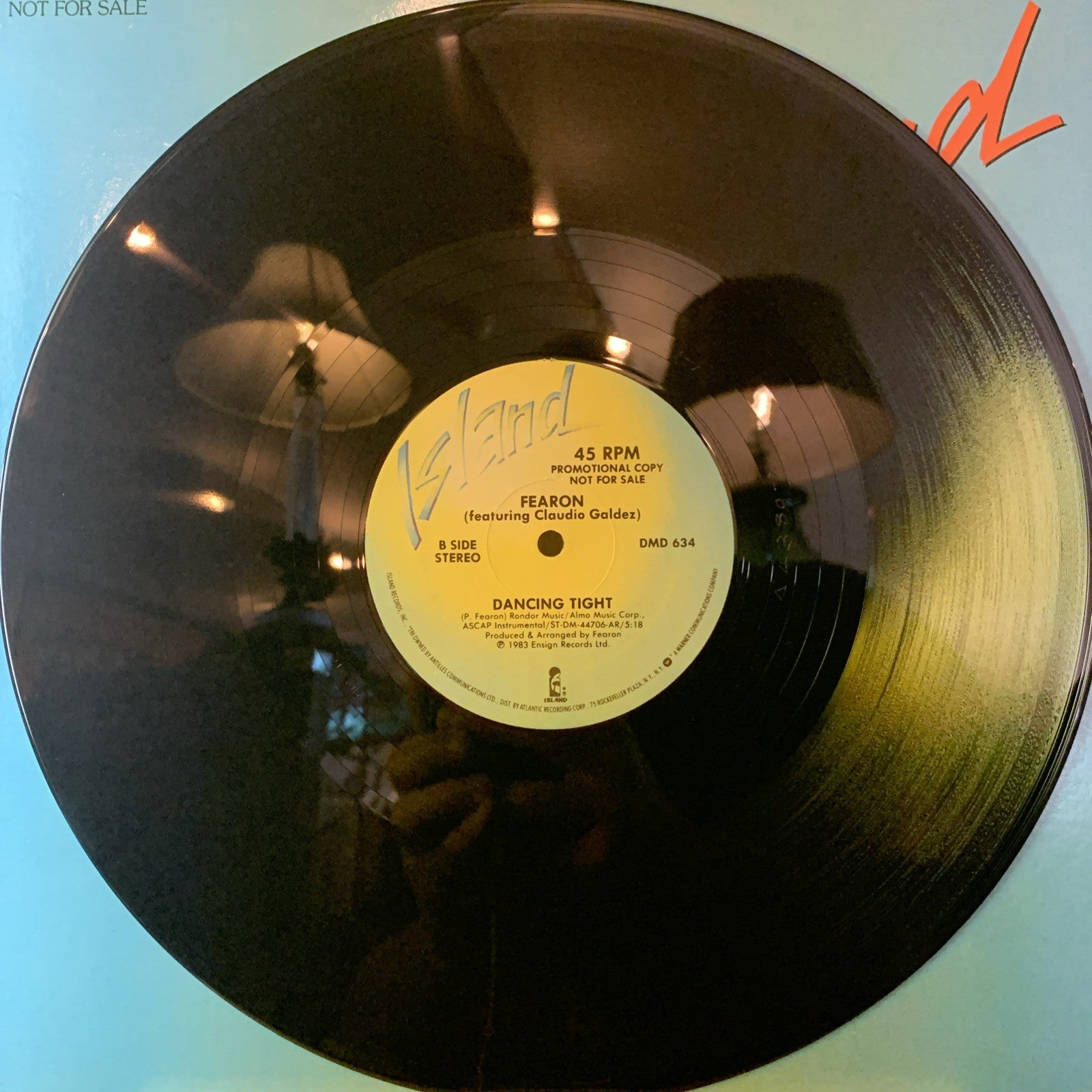 Fearon – Dancing Tight - Island Records – DMD 634 - 12” Promo - NM(M-)