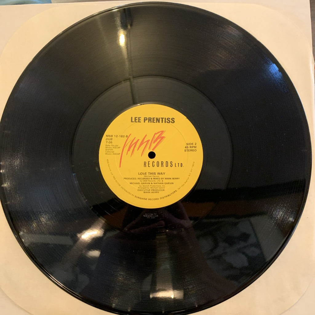 Lee Prentiss – Love This Way - MSB 12-182 -  NEAR MINT