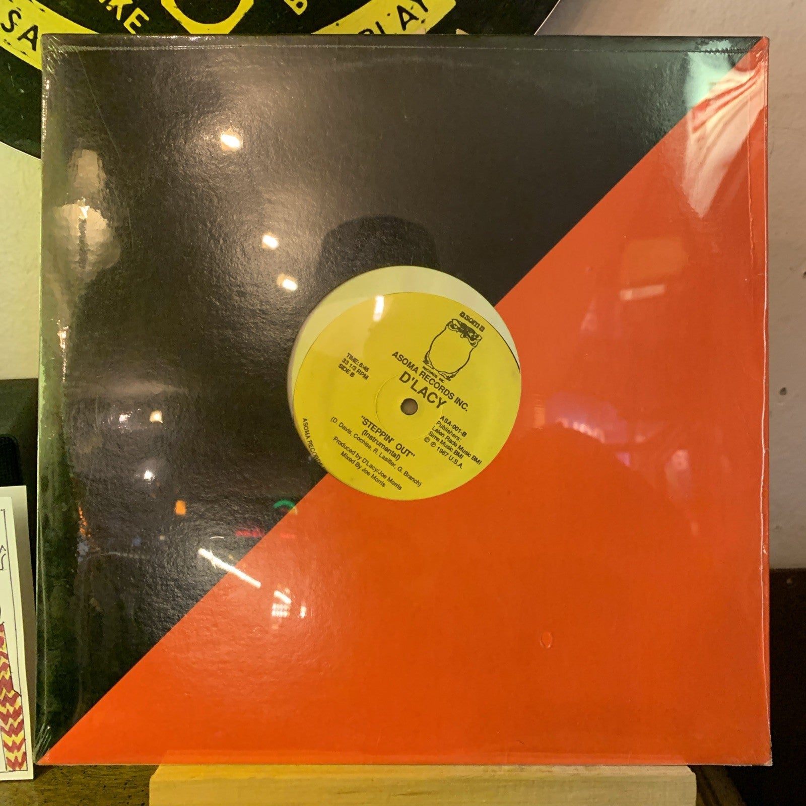 D'Lacy – Steppin' Out - Asoma Records Inc. – ASA-001 - SEALED