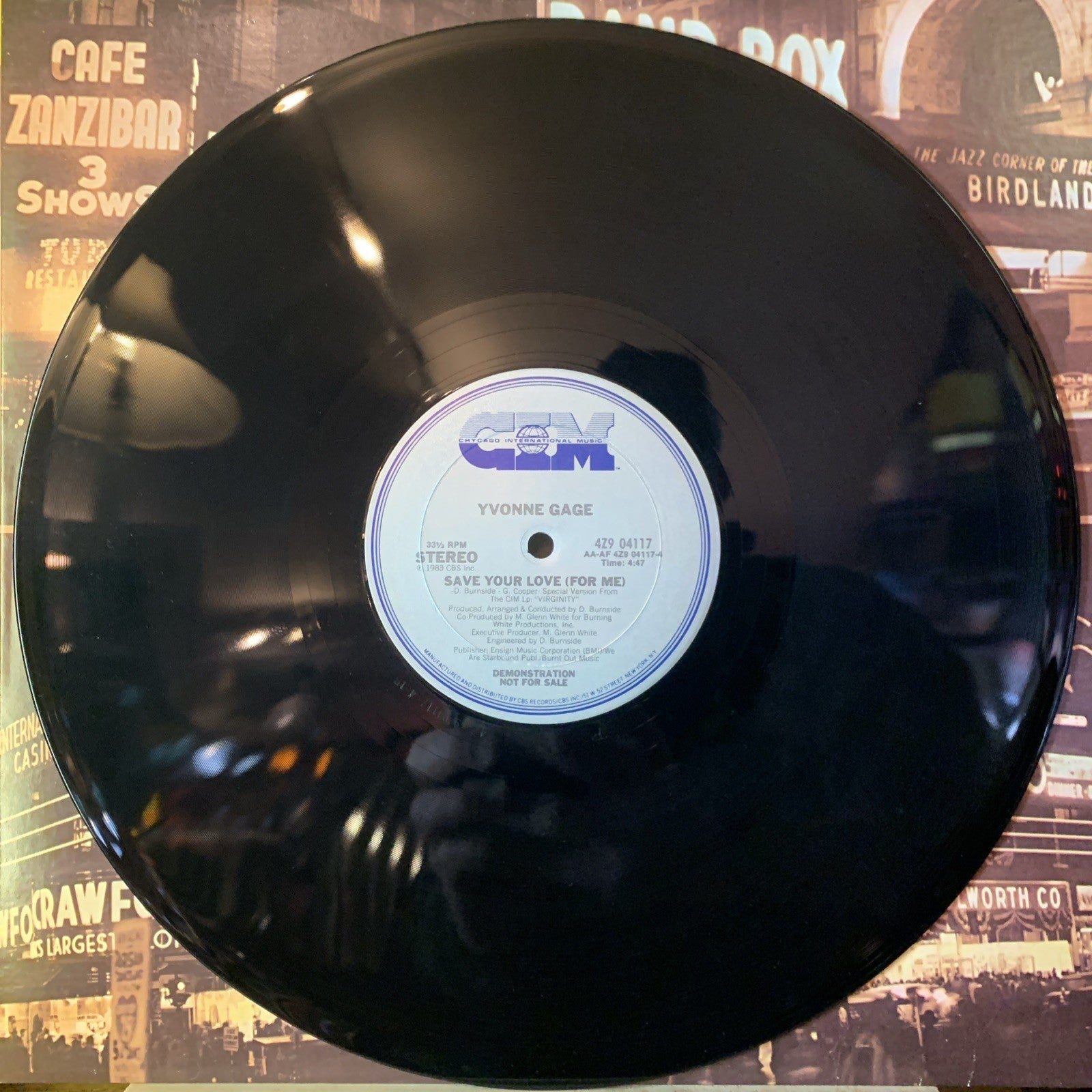 Yvonne Gage – Love's Gonna Pay You Back - Chycago International Music - NM (M-)