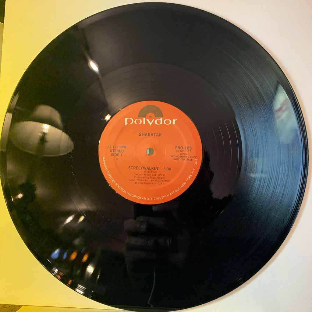 Shakatak ‎– Streetwalkin' - Polydor – PRO 185 - 12” Promo - NEAR MINT+