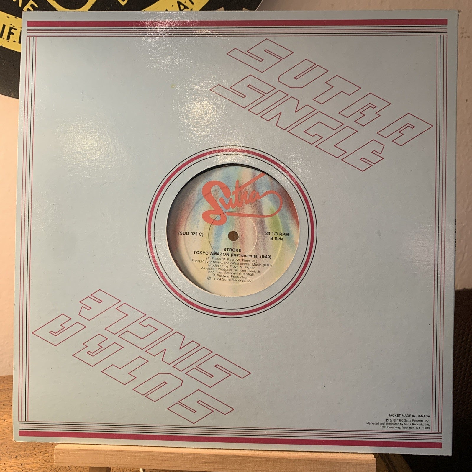 Stroke – Tokyo Amazon - Sutra Records – SUD 022 - 12” Near Mint+