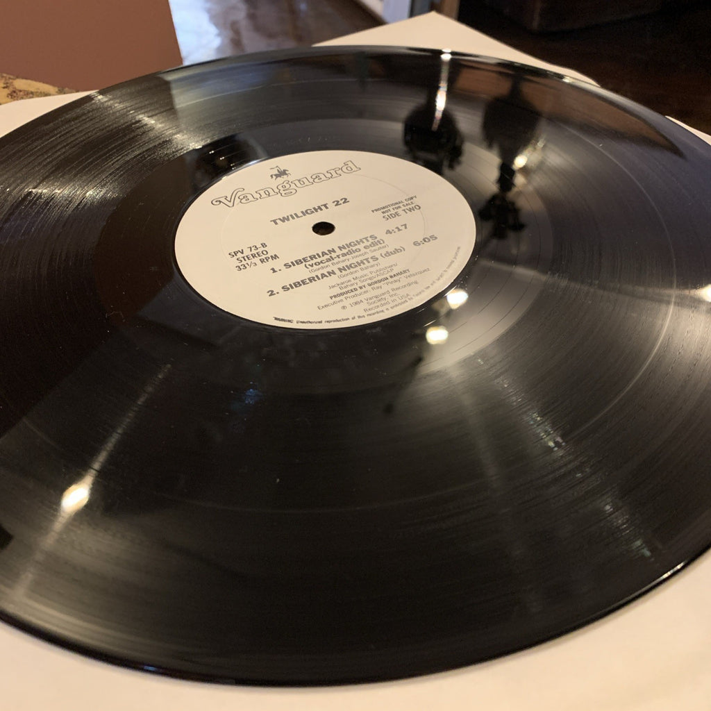 Twilight 22 ‎– Siberian Nights -  Vanguard ‎– SPV 73 - 12” WL Promo - NEAR MINT+
