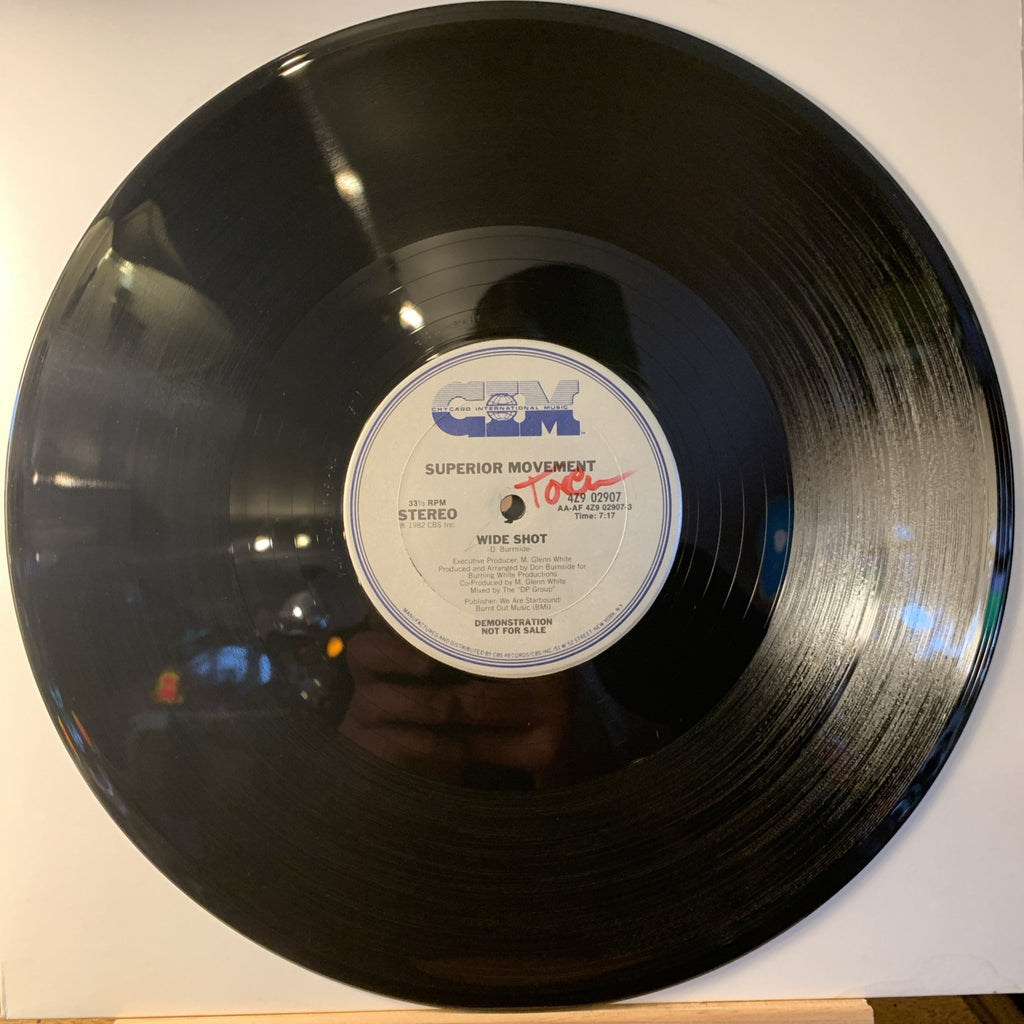 Superior Movement – Wide Shot - Chycago International Music - 12” Promo NM+