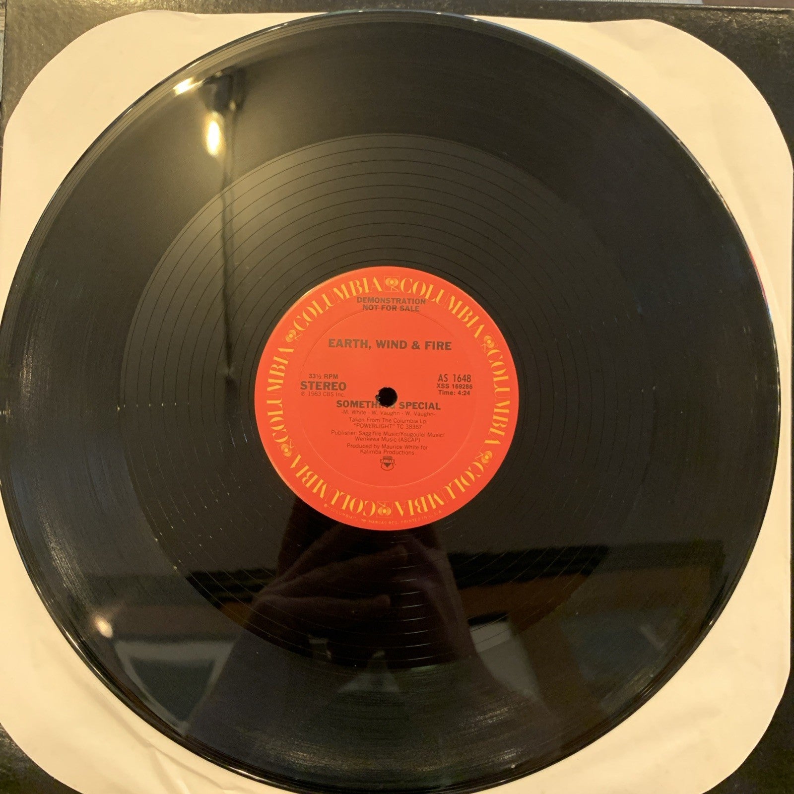 Earth, Wind & Fire - Side By Side (Columbia) 12", Promo, NM+