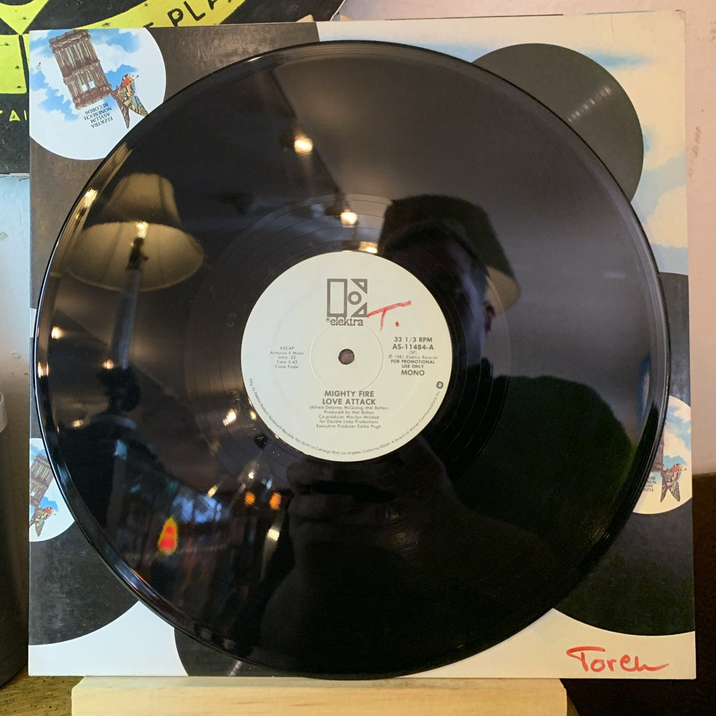 Mighty Fire – Love Attack - Elektra – AS-11484 - 12” Promo - NEAR MINT+