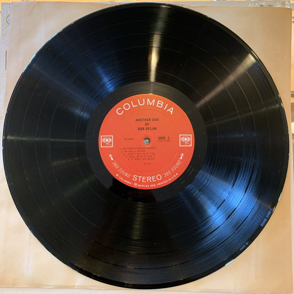 Bob Dylan - Another Side Of Bob Dylan EX/EX  SHRINK 1964 Vinyl Record LP CS8993
