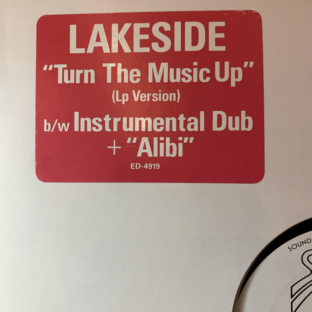 Lakeside – Turn The Music Up - Solar – ED-4919 - 12” Promo - Hype - NM (M-)