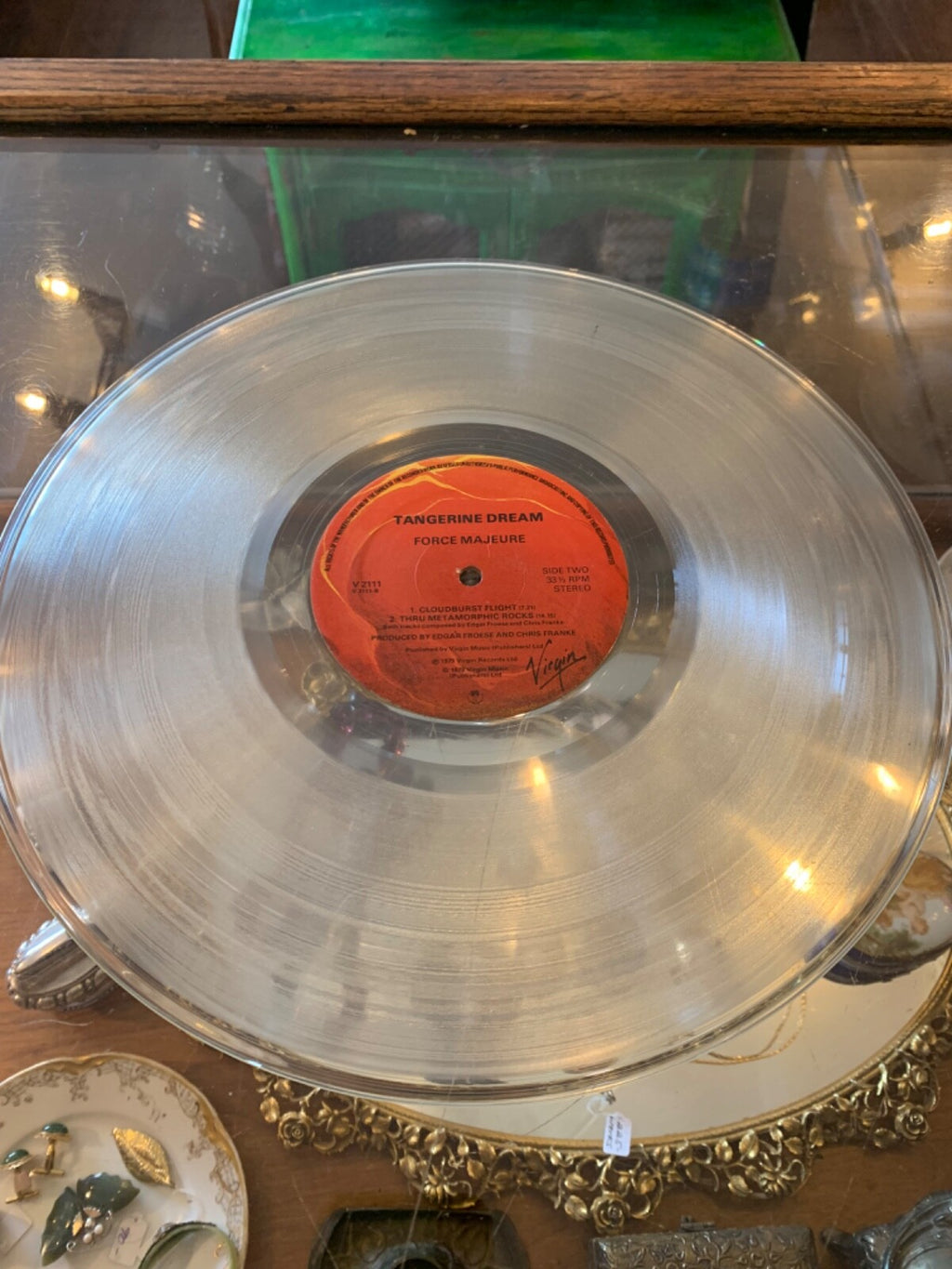 Tangerine Dream Force Majeure CLEAR Vinyl