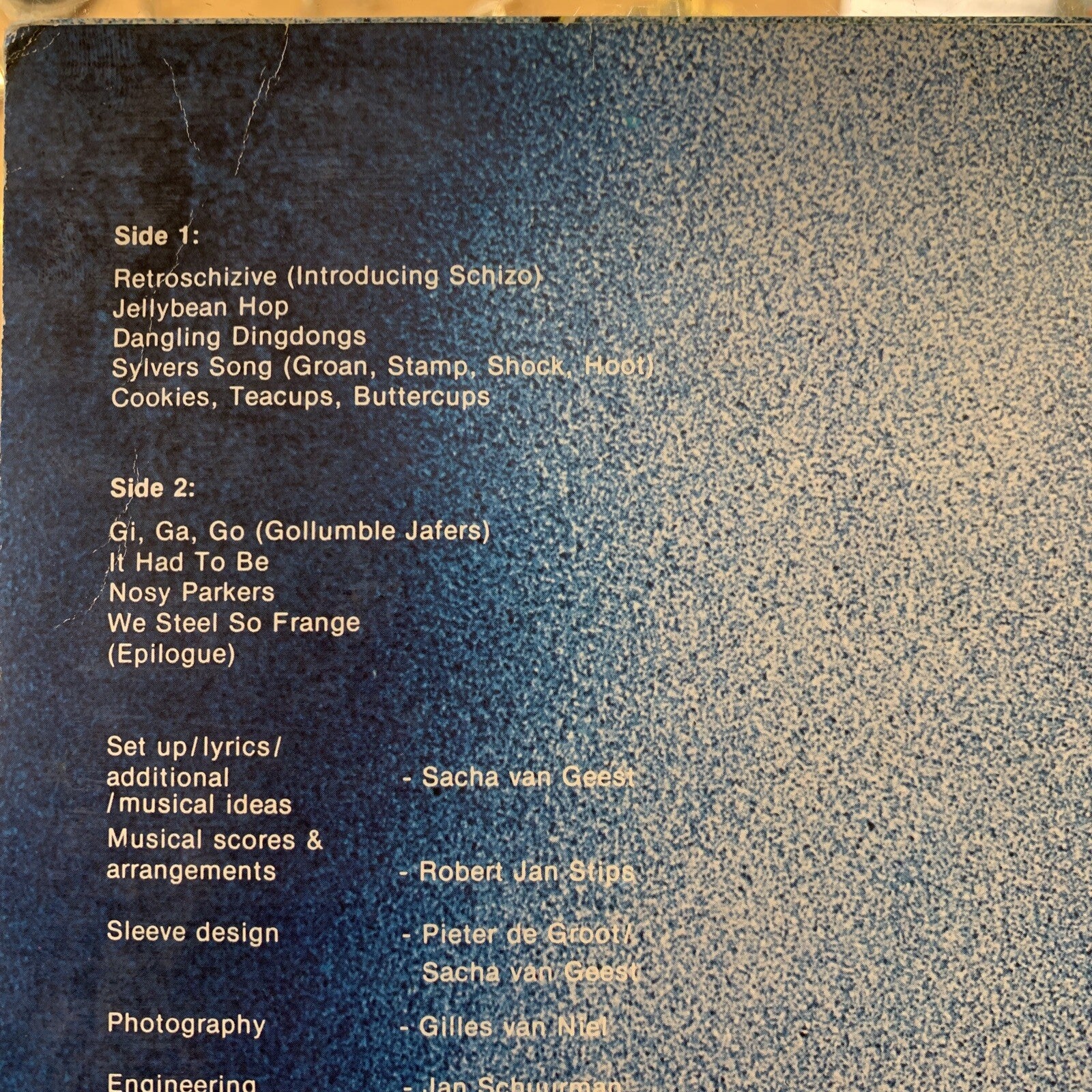 Sweet Okay Supersister  ‎– Spiral Staircase - Holland 1st Press - Import Sticker