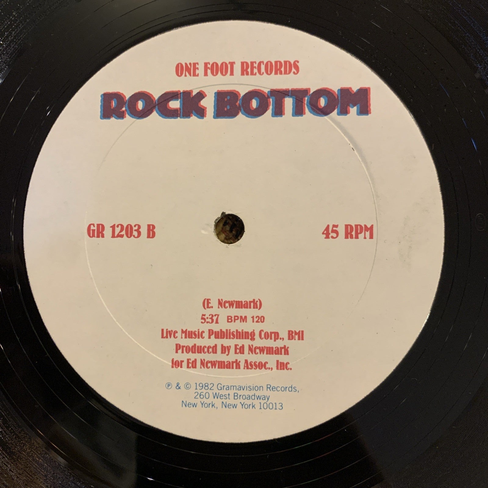 Hot Ice – Theme From Friday The 13th Part 3 / Rock Bottom - NEAR MINT+