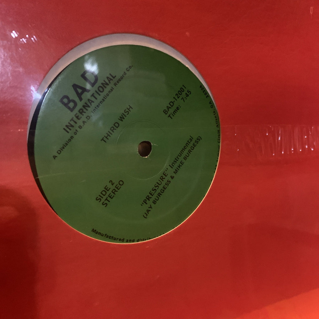 Third Wish – Pressure - MINT FACTORY SEALED COPY LP