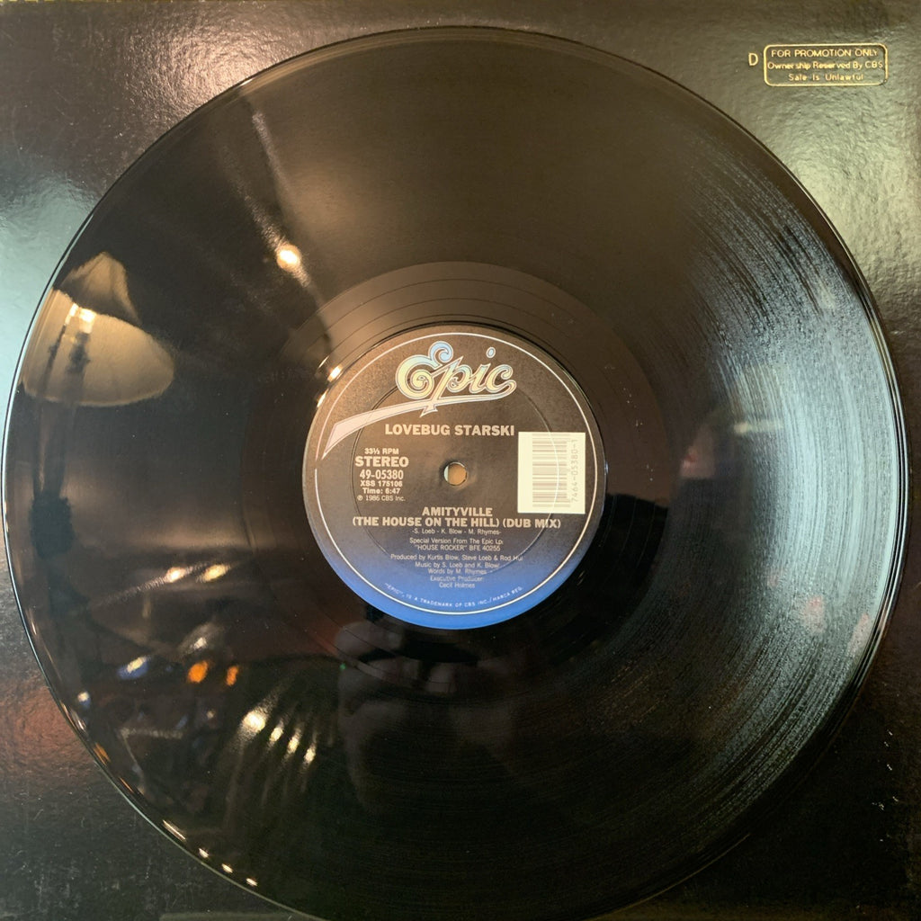 Lovebug Starski – Amityville (The House On The Hill) - Epic – 49-05380 - NM (M-)