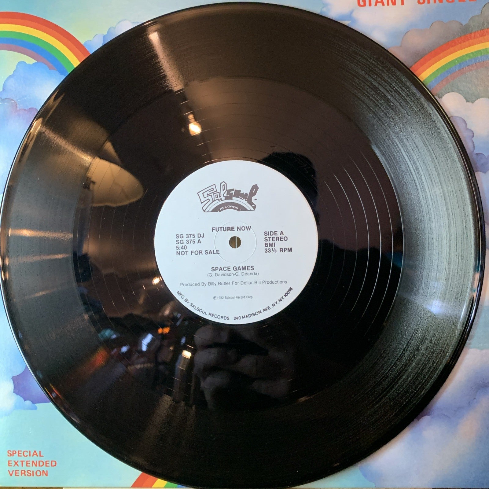 Future Now – Space Games - Salsoul Records – SG 375 DJ - 12” Promo - NM(M-)