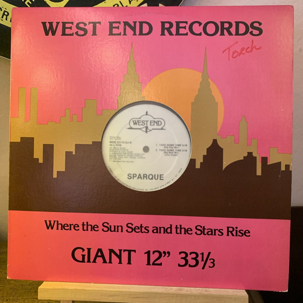 Sparque – Take Some Time - West End Records – WES 22172-DJ - NM+