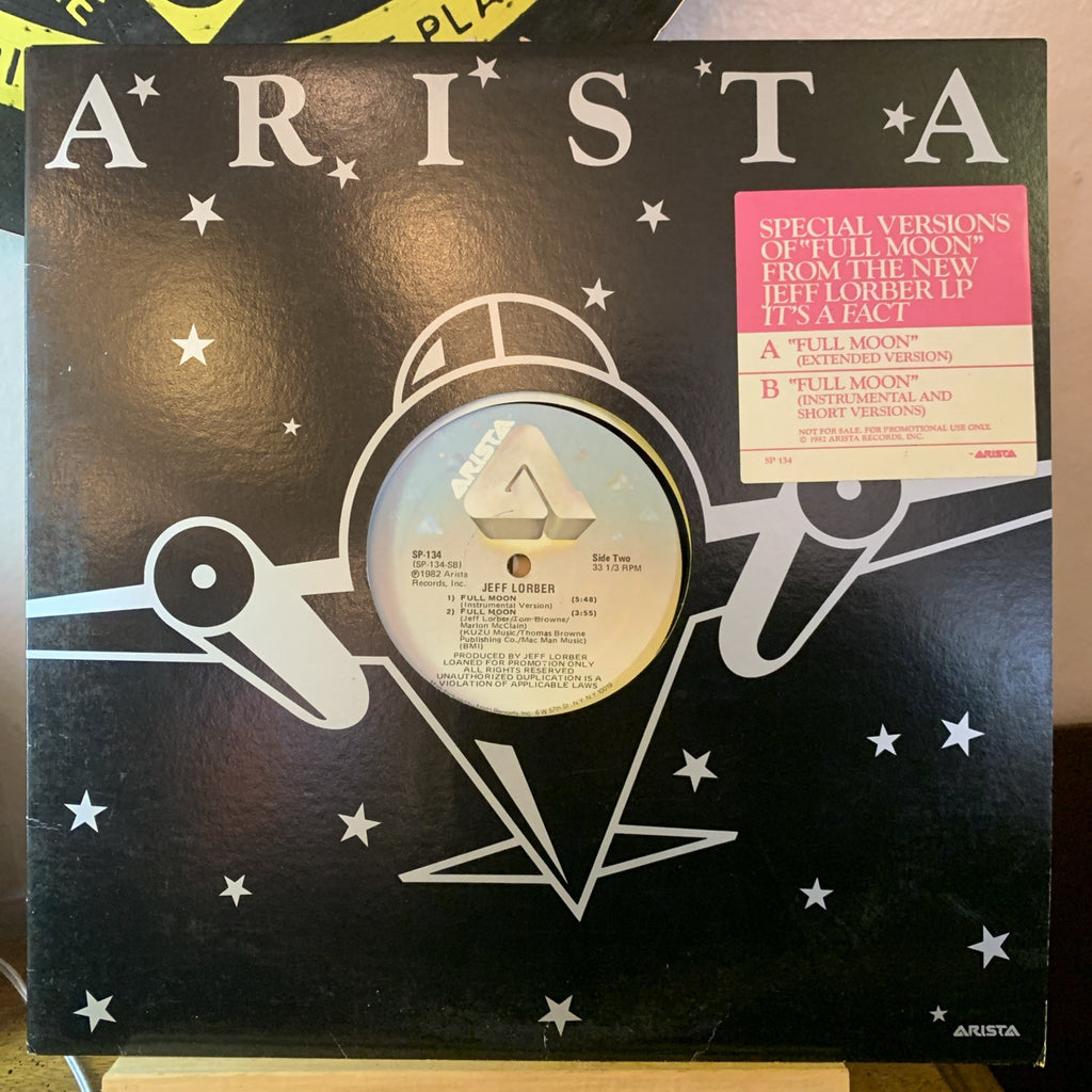Jeff Lorber – Full Moon - Arista – SP-134 - 12” Promo - NEAR MINT (M-)
