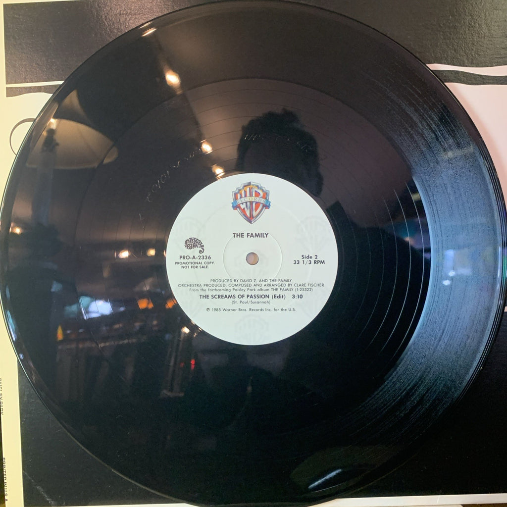 The Family – The Screams Of Passion - Paisley Park – PRO-A-2336 - 12” Promo - NM