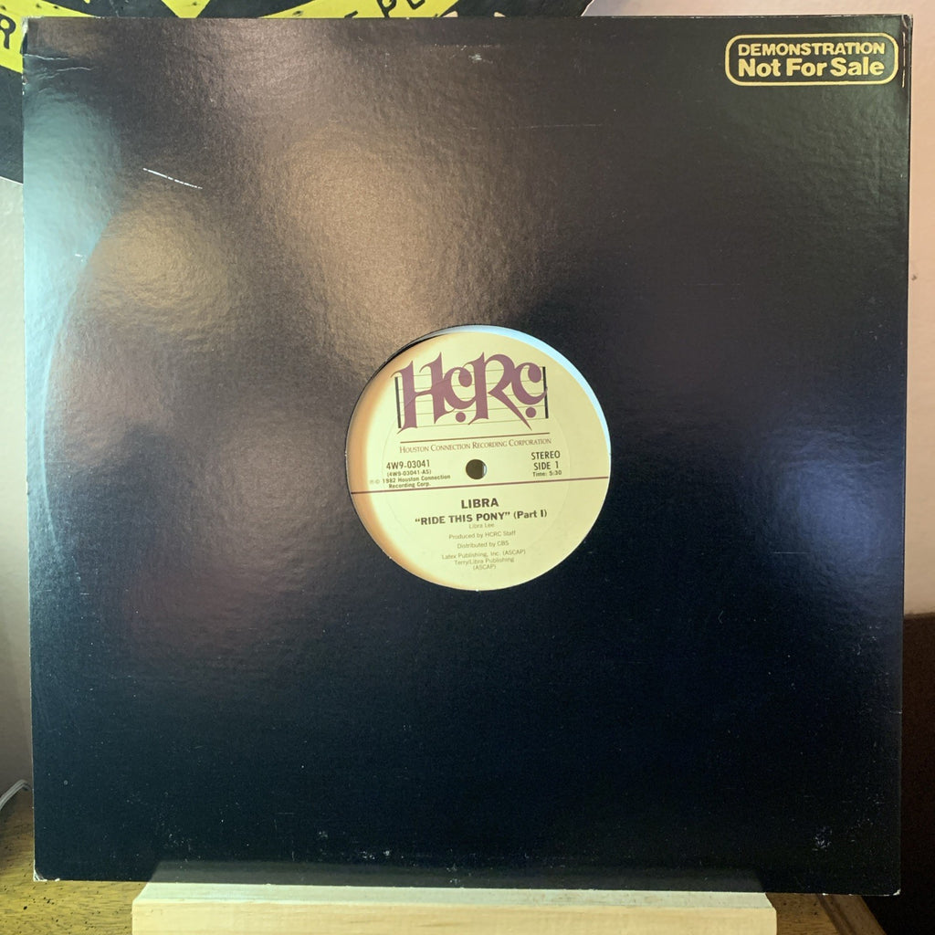 Libra – Ride This Pony - 12” Gold Stamp Promo - NEAR MINT (M-)