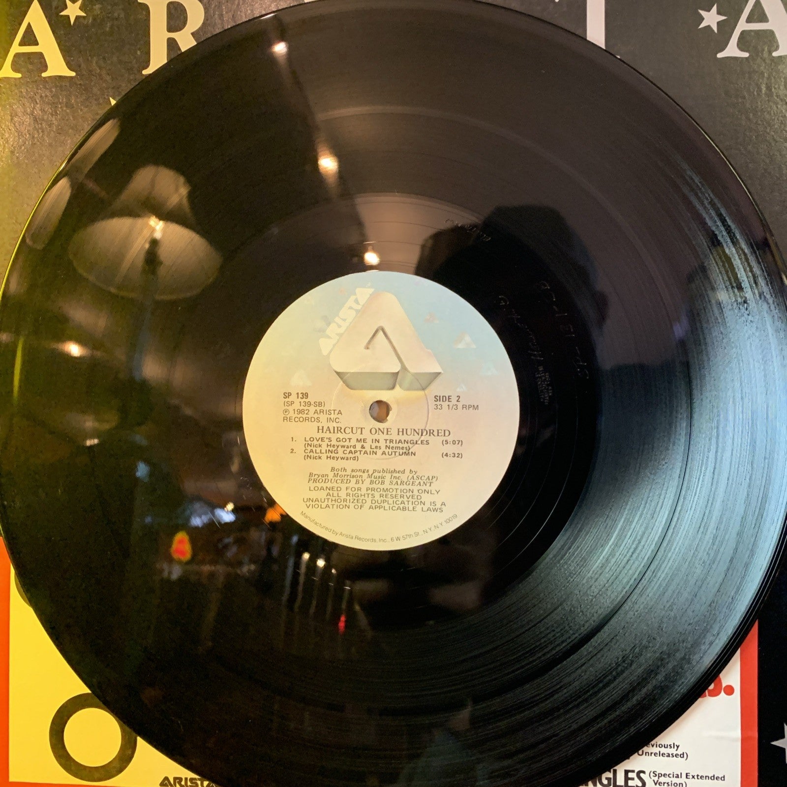 Haircut One Hundred ‎– Exclusives -  Arista ‎– SP 139 - 12” Promo - NM (M-)