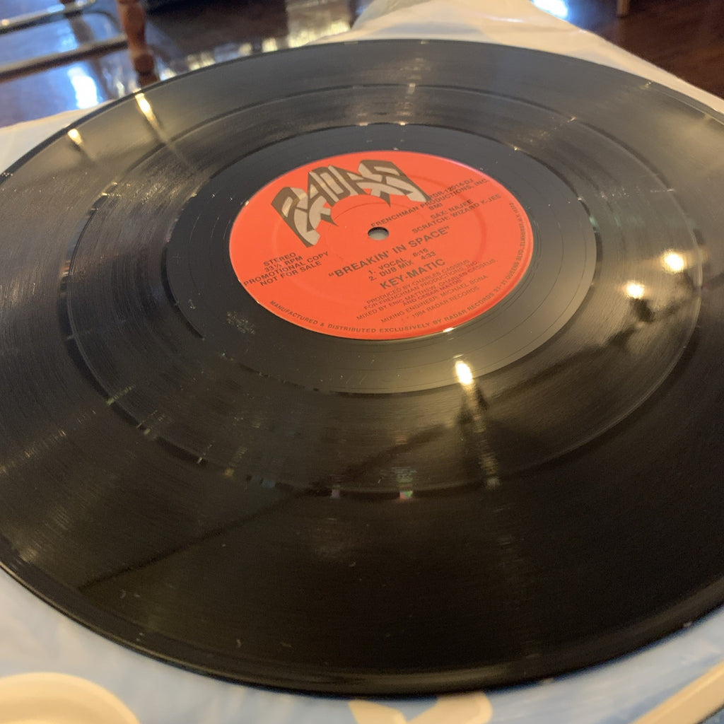 Key-Matic – Breakin' In Space - Radar Records – RDR-12014 - PROMO - EX/NM+