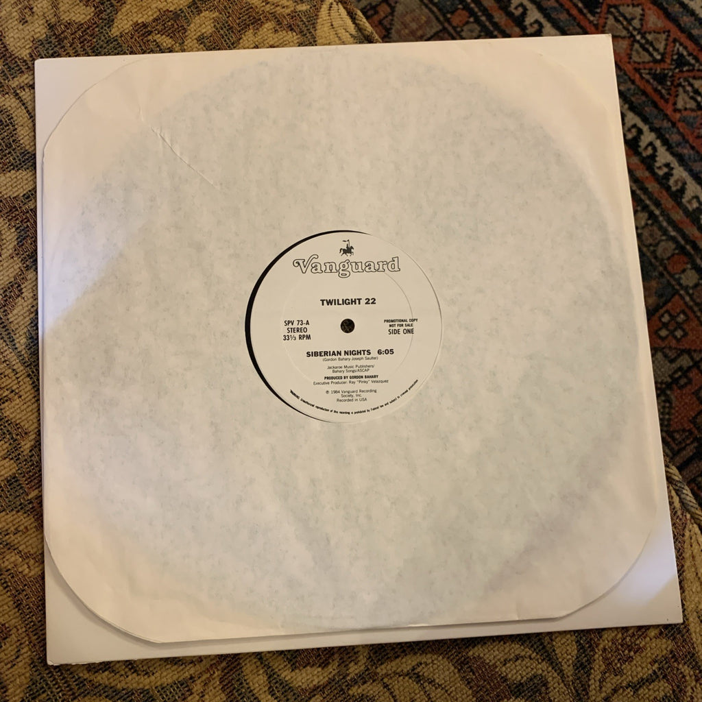 Twilight 22 ‎– Siberian Nights -  Vanguard ‎– SPV 73 - 12” WL Promo - NEAR MINT+