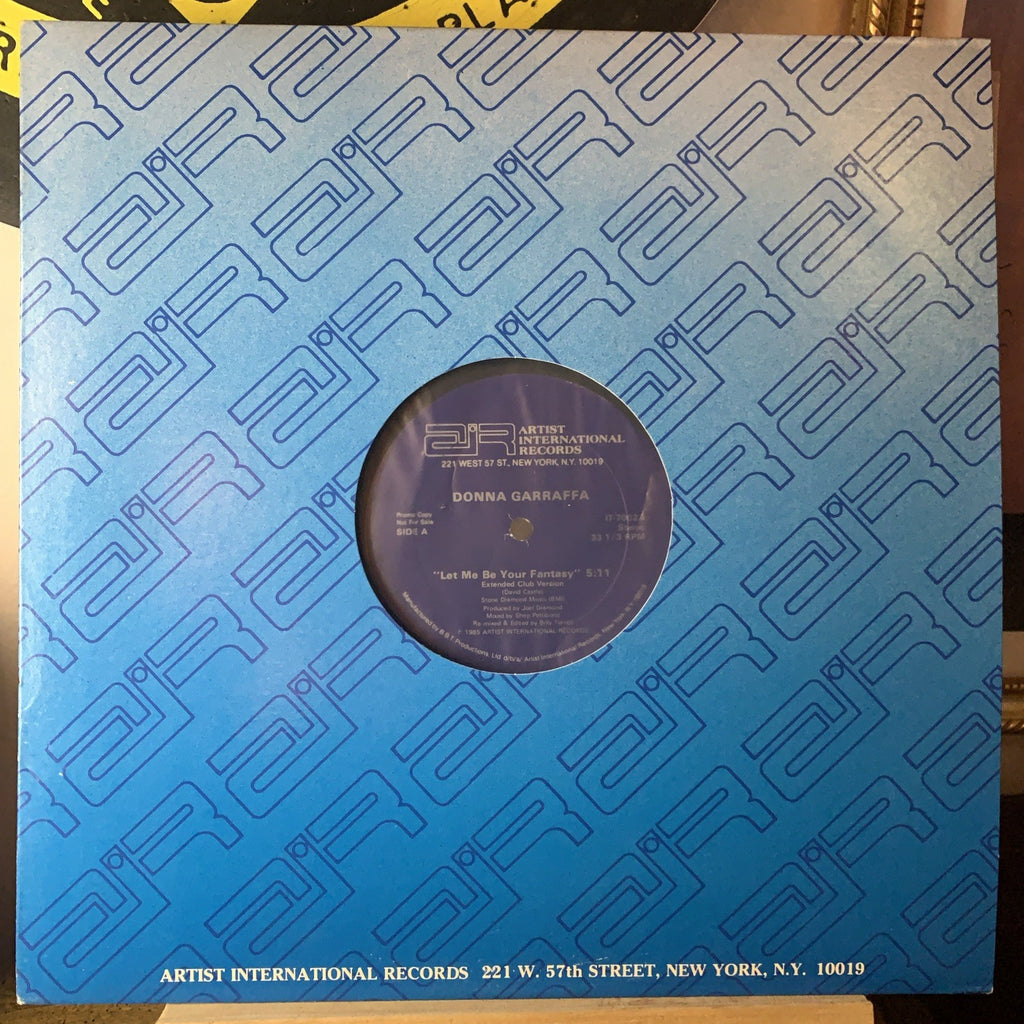 Donna Garraffa ‎– Let Me Be Your Fantasy - T-7002 - 12” Promo - NM (M-)