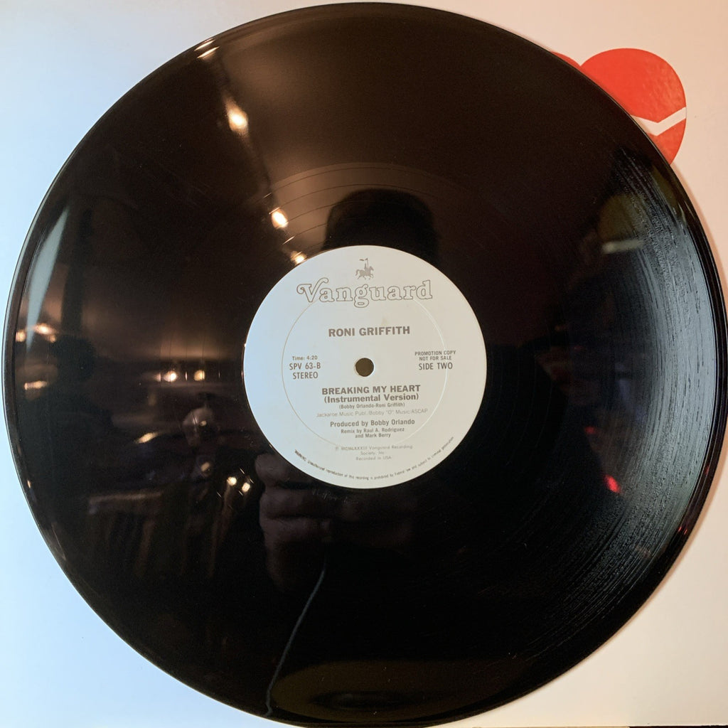 Roni Griffith – Breaking My Heart - Vanguard – SPV 63 - 12” Promo - NM (M-)
