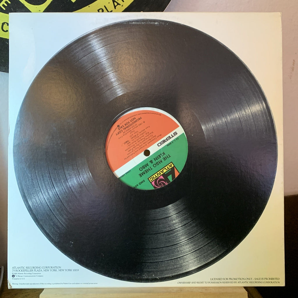 Klein & MBO – The MBO Theme - Atlantic – DMD 609 - 12” Promo - NEAR MINT