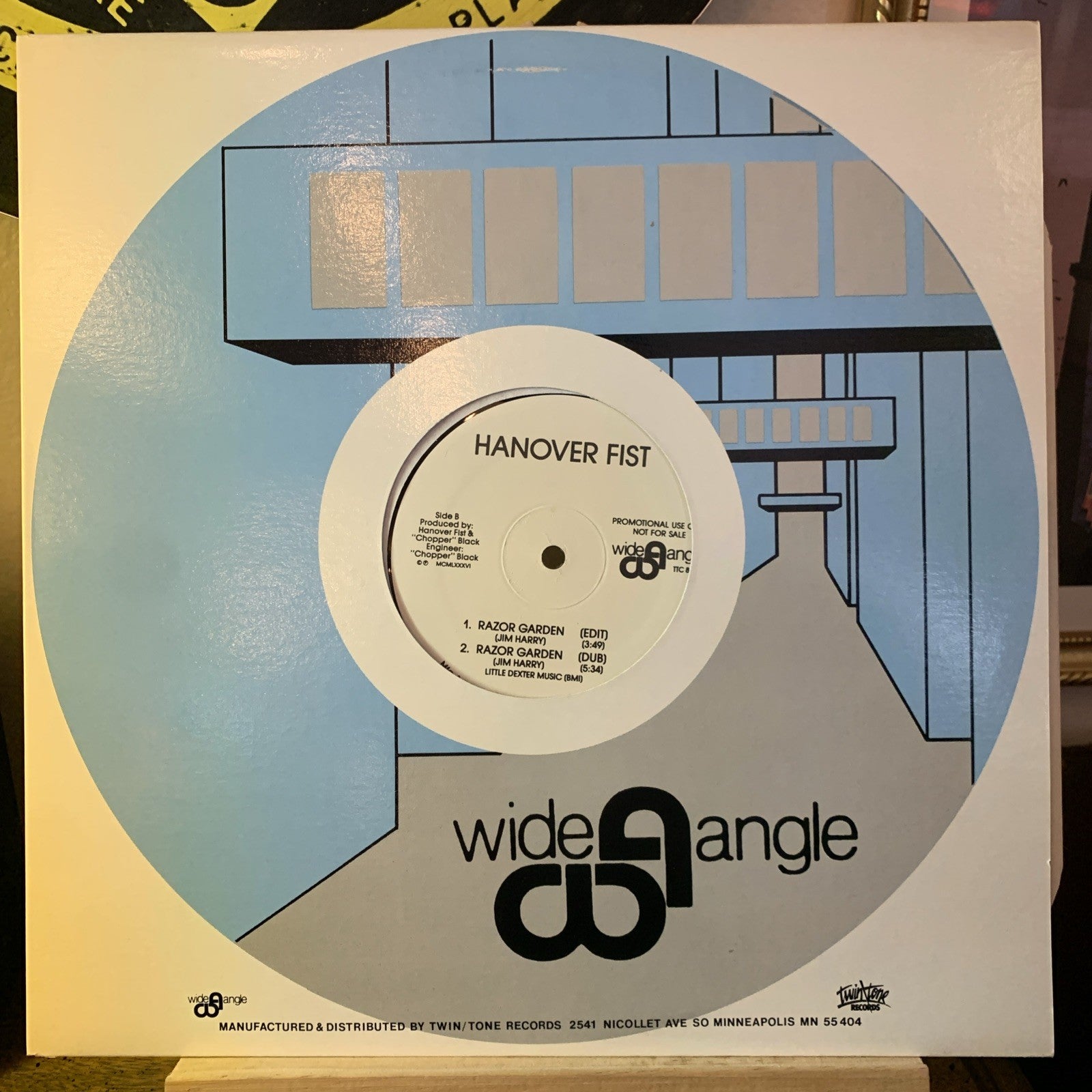Hanover Fist ‎– Razor Garden (Dance Mix) - 12” Promo - NM (M-)