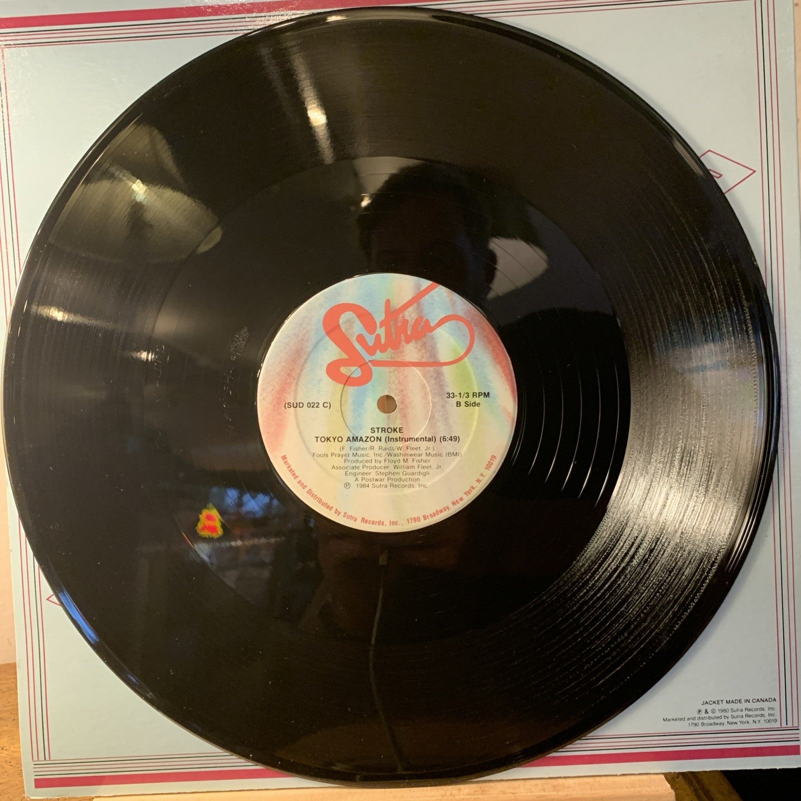 Stroke – Tokyo Amazon - Sutra Records – SUD 022 - 12” Near Mint+