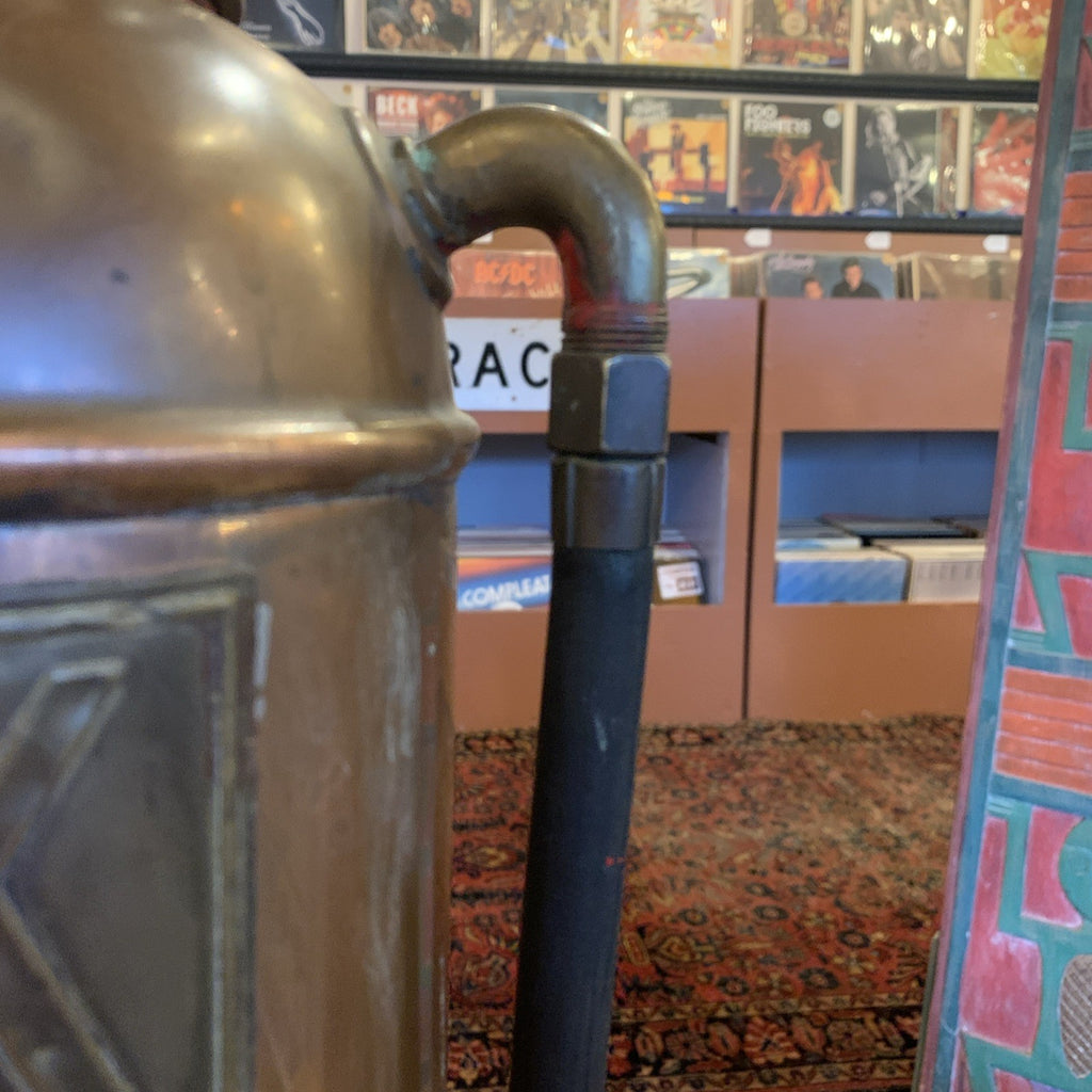 Wil-X Brass Fire Extinguisher - Ca. 1920 - Brooklyn, NY - Excellant Condition