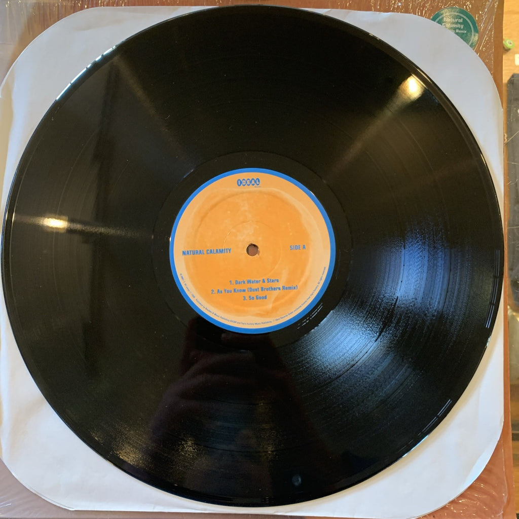 Natural Calamity – Peach Head - Vinyl LP - Shrink - Hype Sticker