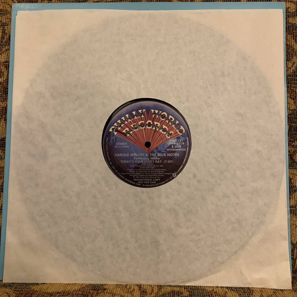 Harold Melvin & The Blue Notes* Featuring Nikko – Today's Your Lucky Day - NM+