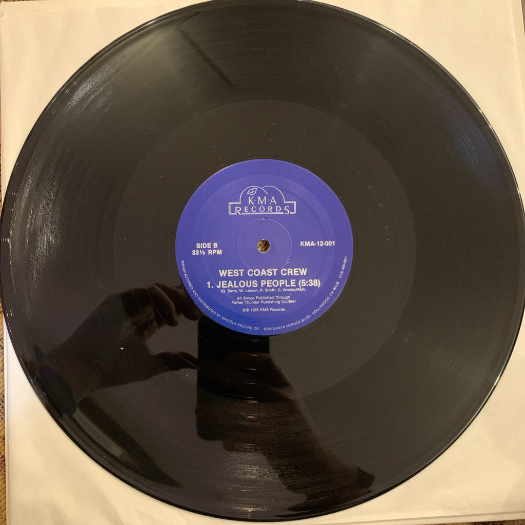 West Coast Crew – We Are The Crew -  KMA Records ‎– KMA-12-001 - NEAR MINT+