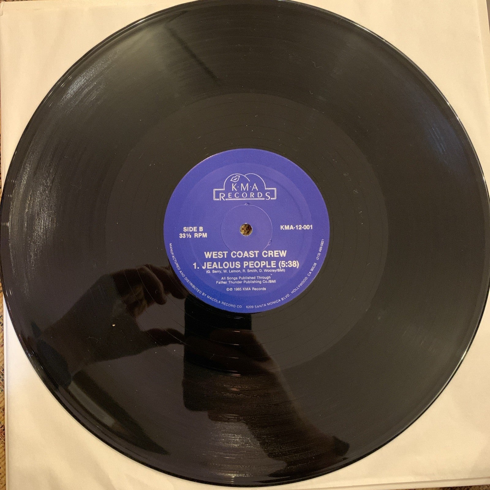 West Coast Crew – We Are The Crew -  KMA Records ‎– KMA-12-001 - NEAR MINT+