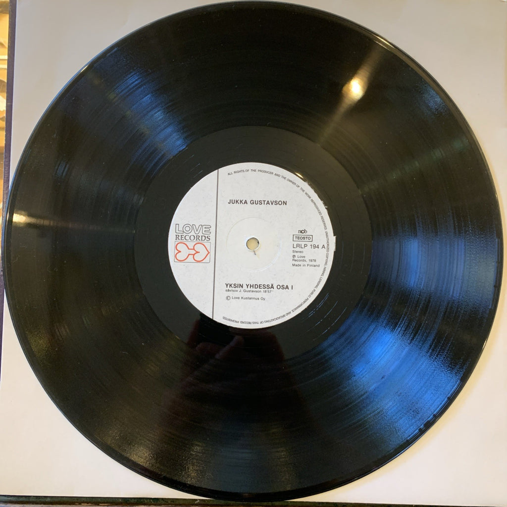 Jukka Gustavson's Alone Together Orchestra - Love Records 1st Press - EX/NM